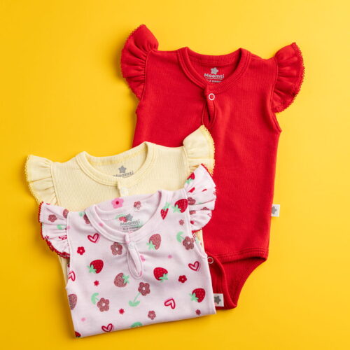 Body Alitas Manga Corta Fresita