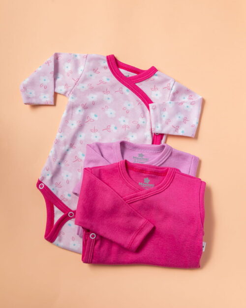 Body Kimono Rosado Margarita 3pack