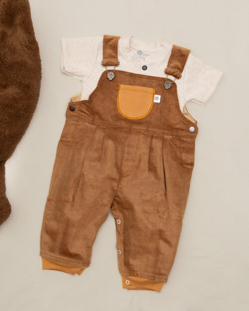 Overall Baby Café Beige