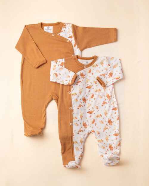 Pijama Kimono Dino Café
