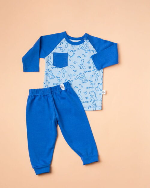 Set Zoo Dino Azul